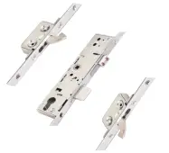 L35185 - ERA Latch & Deadbolt Split Spindle Multipoint Lock - 2 Small Hooks - 35/92 - 16mm Radius Faceplate (6335-047-85ZA)
