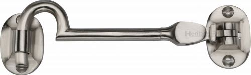 Click Here To Enlarge This Photo Of C1530 4-SN Heritage Brass Cabin Hook 4" Satin Nickel Finish