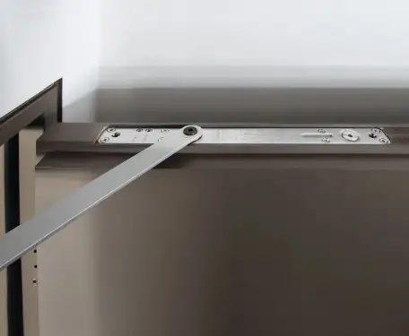 Click Here To Enlarge This Photo Of DORMA ITS96 EN.2-4 Satin Stainless Steel Concealed Cam Action Overhead Door Closer (30 Minute Fire Rated)
