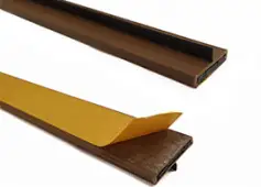 AF1004SB/BR Astroflame Intumescent Seals (30 mins) Fire & Smoke 10x4x2100mm - Single Blade - Brown