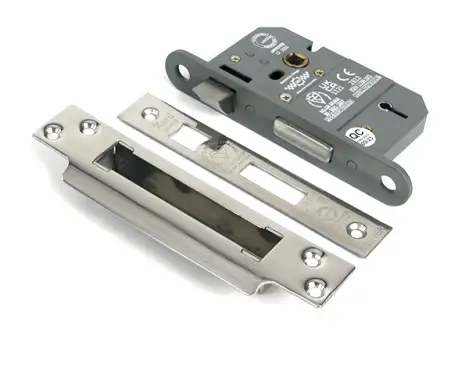 Click Here To Enlarge This Photo Of 51339 From the Anvil Polished Chrome 2.5" 5 Lever British Standard Sashlock