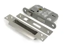 51340 From the Anvil Satin Chrome 2.5" 5 Lever British Standard Sashlock
