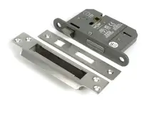 51350 From the Anvil Satin Chrome 3" 5 Lever British Standard Sashlock