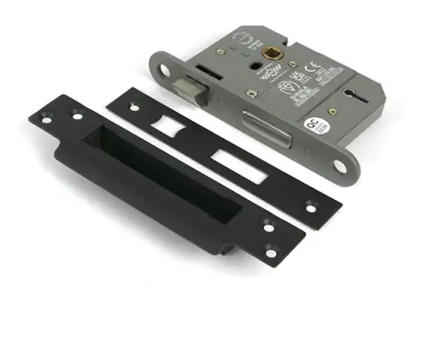 Click Here To Enlarge This Photo Of 51351 From the Anvil Aged Bronze 3" 5 Lever British Standard Sashlock