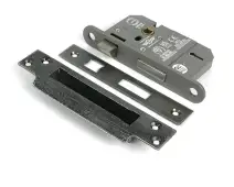 51354 From the Anvil Pewter 2.5" 5 Lever British Standard Sashlock (Keyed Alike)