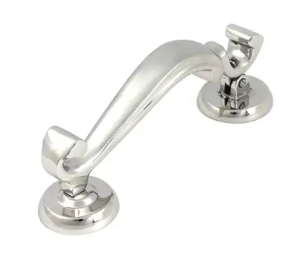 Click Here To Enlarge This Photo Of 46909 From the Anvil Polished Marine SS (316) Doctor's Door Knocker