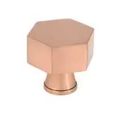 51876 From the Anvil Polished Bronze Kahlo Cabinet Knob - 38mm
