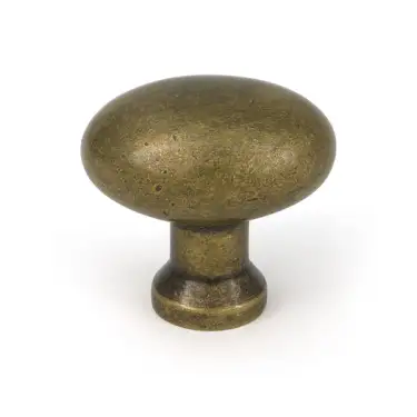 Click Here To Enlarge This Photo Of 51234 From the Anvil Burnished Brass Moore Cabinet Knob - 38mm