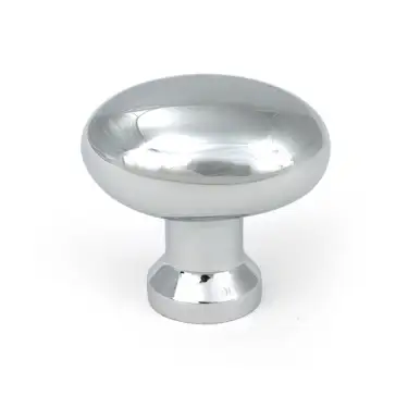 Click Here To Enlarge This Photo Of 51237 From the Anvil Polished Chrome Moore Cabinet Knob - 38mm