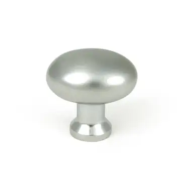 Click Here To Enlarge This Photo Of 51239 From the Anvil Satin Chrome Moore Cabinet Knob - 32mm