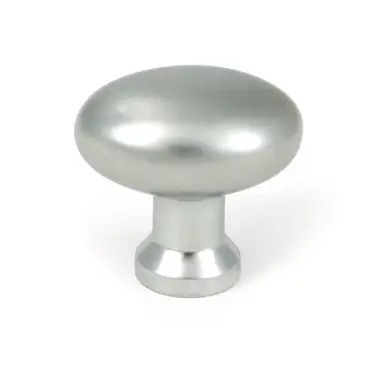 Click Here To Enlarge This Photo Of 51240 From the Anvil Satin Chrome Moore Cabinet Knob - 38mm