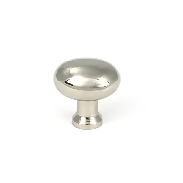 Click Here To Enlarge This Photo Of 51241 From the Anvil Polished Nickel Moore Cabinet Knob - 25mm