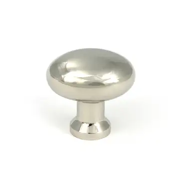 Click Here To Enlarge This Photo Of 51242 From the Anvil Polished Nickel Moore Cabinet Knob - 32mm
