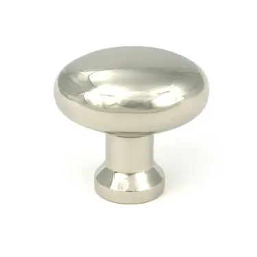 Click Here To Enlarge This Photo Of 51243 From the Anvil Polished Nickel Moore Cabinet Knob - 38mm