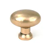 51249 From the Anvil Polished Bronze Moore Cabinet Knob - 38mm