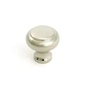 Click Here To Enlarge This Photo Of 52089 From the Anvil Polished Nickel Regency Cabinet Knob - Small - 30mm