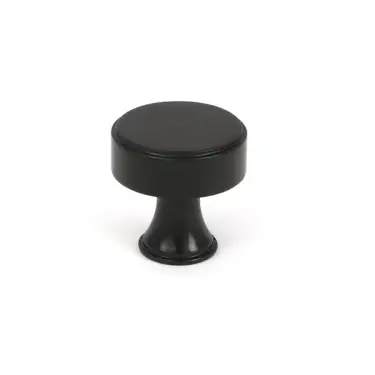 Click Here To Enlarge This Photo Of 51881 From the Anvil Aged Bronze Scully Cabinet Knob - 25mm