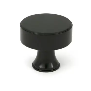 Click Here To Enlarge This Photo Of 51883 From the Anvil Aged Bronze Scully Cabinet Knob - 38mm