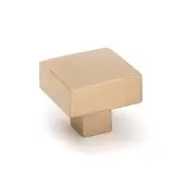 51861 From the Anvil Polished Bronze Albers Cabinet Knob - 30mm