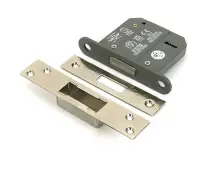 51440 From the Anvil Polished Nickel 3" 5 Lever British Standard Deadlock (Keyed Alike)