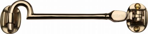 Click Here To Enlarge This Photo Of C1530 6-PB Heritage Brass Cabin Hook 6" Polished Brass Finish