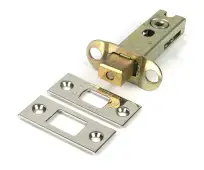 51490 From the Anvil Polished Nickel 3" Heavy Duty Tubular Deadbolt