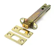 51707 From the Anvil Polished Brass 5" Heavy Duty Tubular Deadbolt