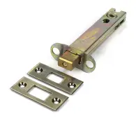 51708 From the Anvil Aged Brass 5" Heavy Duty Tubular Deadbolt