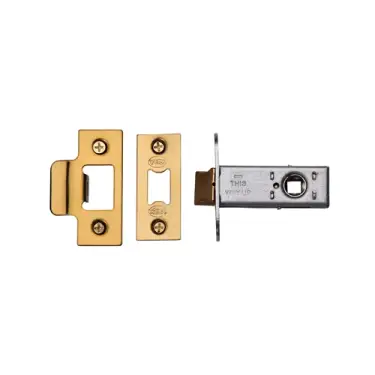Click Here To Enlarge This Photo Of YKAL2N-PB M.Marcus York Architectural Tubular Latch 2 ½" Polished Brass Finish