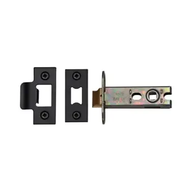 Click Here To Enlarge This Photo Of YKAL3N-BLK M.Marcus York Architectural Tubular Latch 3" Matt Black Finish