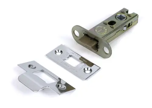 Click Here To Enlarge This Photo Of 51745 From the Anvil Polished Chrome 3" Heavy Duty Tubular Mortice Latch