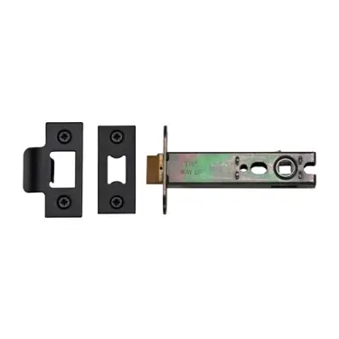 Click Here To Enlarge This Photo Of YKAL4N-BLK M.Marcus York Architectural Tubular Latch 4" Matt Black Finish