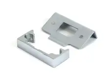 51827 From the Anvil Polished Chrome ½" Rebate Kit for Tubular Mortice Latch