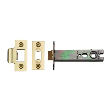 Click Here To Enlarge This Photo Of YKAL4N-PB M.Marcus York Architectural Tubular Latch 4" Polished Brass Finish