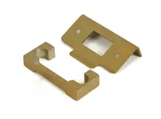 51774 From the Anvil Satin Brass ½" Rebate Kit for Heavy Duty Tubular Mortice Latch