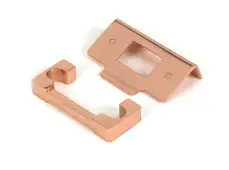 51778 From the Anvil Polished Bronze ½" Rebate Kit for Heavy Duty Tubular Mortice Latch