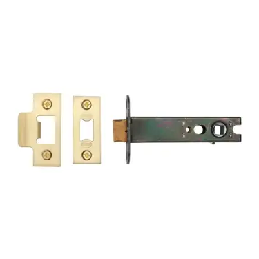 Click Here To Enlarge This Photo Of YKAL4N-SB M.Marcus York Architectural Tubular Latch 4" Satin Brass Finish