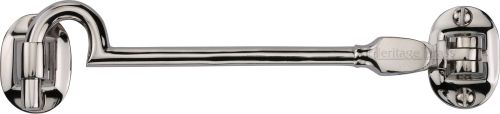 Click Here To Enlarge This Photo Of C1530 6-PNF Heritage Brass Cabin Hook 6" Polished Nickel Finish
