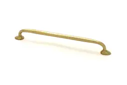 51255 From the Anvil Polished Brass Moore Cabinet Pull Handle - Large (224mm Fixing Centres)