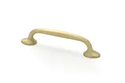 51259 From the Anvil Satin Brass Moore Cabinet Pull Handle - Small (96mm Fixing Centres)