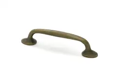 51262 From the Anvil Burnished Brass Moore Cabinet Pull Handle - Small (96mm Fixing Centres)