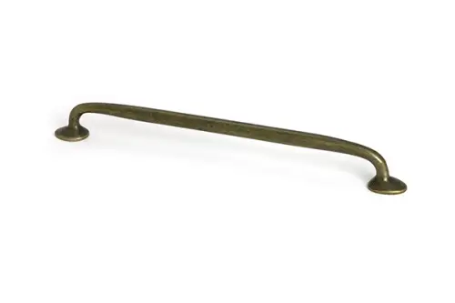 Click Here To Enlarge This Photo Of 51264 From the Anvil Burnished Brass Moore Cabinet Pull Handle - Large (224mm Fixing Centres)