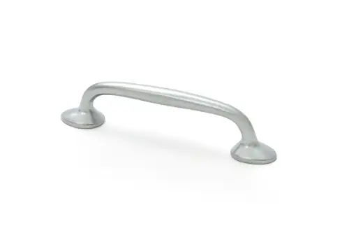 Click Here To Enlarge This Photo Of 51268 From the Anvil Satin Chrome Moore Cabinet Pull Handle - Small (96mm Fixing Centres)