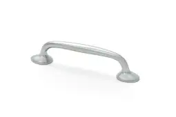 51268 From the Anvil Satin Chrome Moore Cabinet Pull Handle - Small (96mm Fixing Centres)