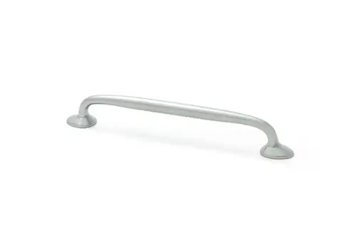 Click Here To Enlarge This Photo Of 51269 From the Anvil Satin Chrome Moore Cabinet Pull Handle - Medium (160mm Fixing Centres)