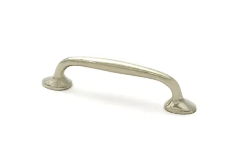 Click Here To Enlarge This Photo Of 51271 From the Anvil Polished Nickel Moore Cabinet Pull Handle - Small (96mm Fixing Centres)