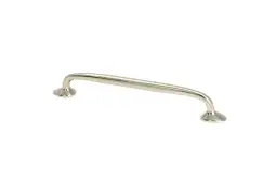51272 From the Anvil Polished Nickel Moore Cabinet Pull Handle - Medium (160mm Fixing Centres)