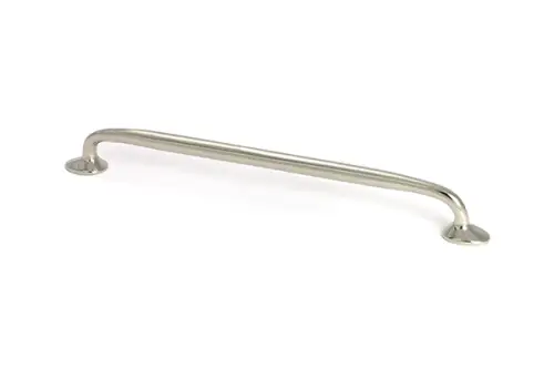 Click Here To Enlarge This Photo Of 51273 From the Anvil Polished Nickel Moore Cabinet Pull Handle - Large (224mm Fixing Centres)