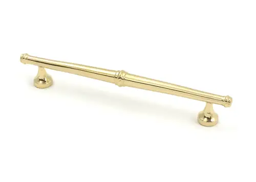Click Here To Enlarge This Photo Of 52094 From the Anvil Polished Brass Regency Cabinet Pull Handle - Medium (160mm Fixing Centres)
