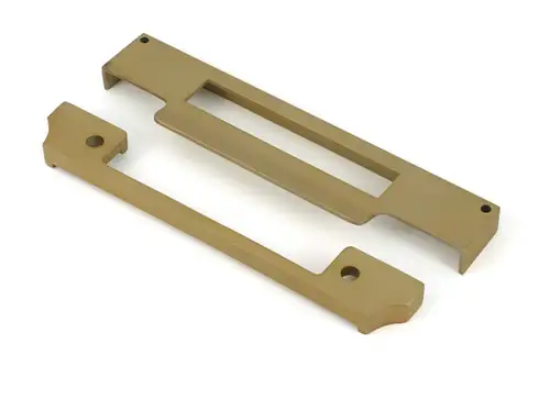 Click Here To Enlarge This Photo Of 51397 From the Anvil Satin Brass ½" Rebate Kit for Euro Sashlock